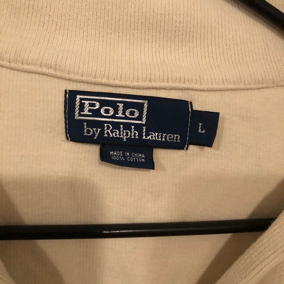 Mens Quarter Zip Polo Ralph Lauren Sweater - Picture 2 of 4
